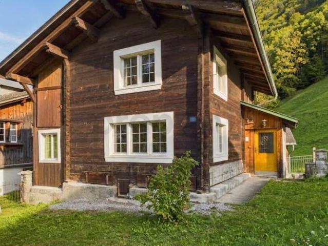 Ferienhaus an idyllischer Lage mit Bergblick