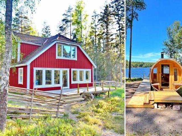 Ferienhaus „Sinnerbo“ in Småland, Schweden ☀️ See 100m, Sauna!