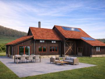 Ferme à rénover, avec habitation et rural équestre