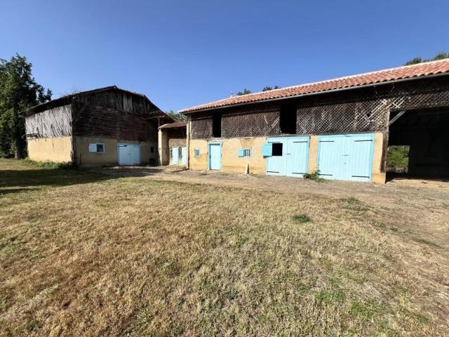 Ferme Gasconne isolée 1ha toitures neuves 175m² Mirande