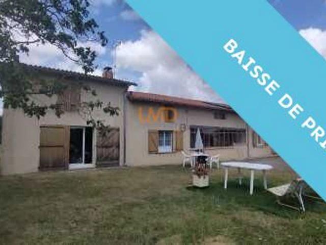 Ferme rénovée 128 m2, plus 1ha de terrain