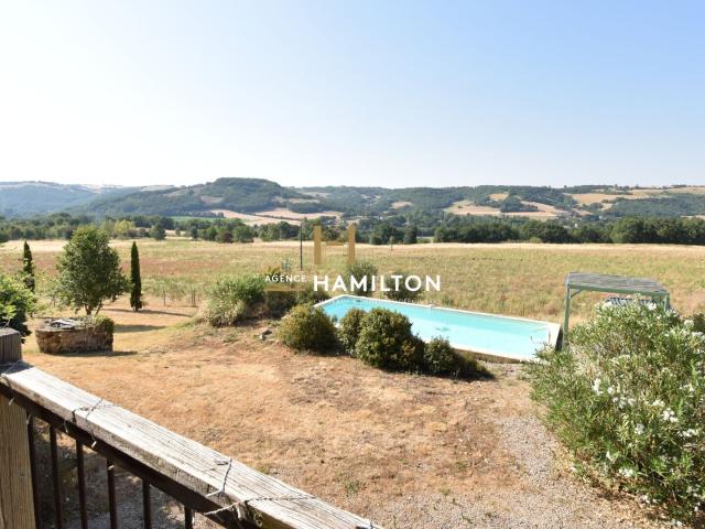 Fermette Rénovée T4 Avec Piscine Et Vue Dégagée Proche De Co. 180m² Cordes sur Ciel