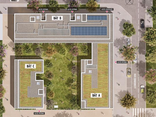 Ferney Voltaire 01210 T4 de 74m2 avec balcon et garage