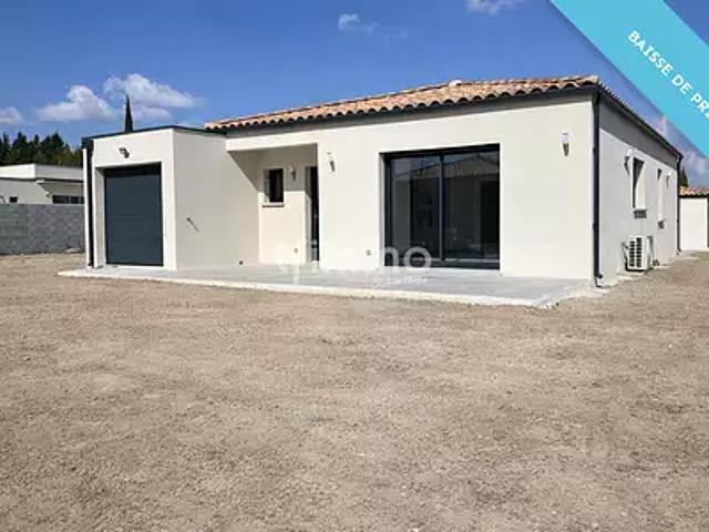 Ferrals les Corbières 11200 Achat / Vente maison 4 pièces t4 terrasse parking
