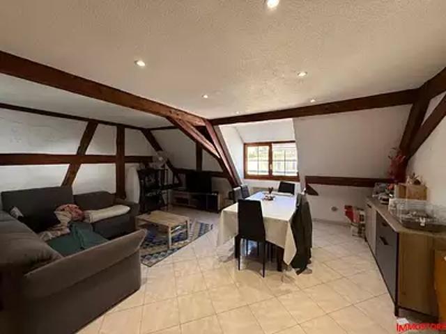 Ferrette 68480 Location appartement 3 pièces t3 au dernier étage