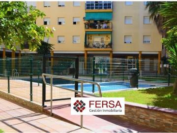 FERSA INMOBILIARIA COMERCIALIZA EN EXCLUSIVA !PISO EN URBANIZACION CON PISCINA EN AV. DESCUBRIMIEN
