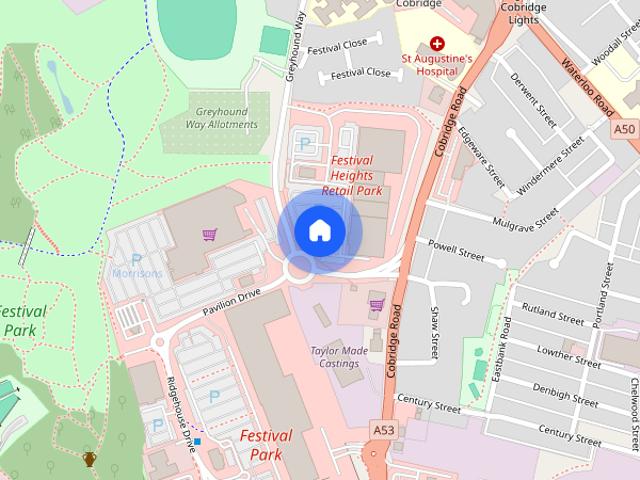 Festival heights, Stoke on Trent