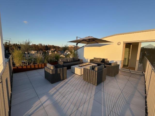 Festungsblick: Penthouse ca.190m2 mit Einliegerwohnung, XL Panoramaterrasse, Tiefgarage, Privatlift