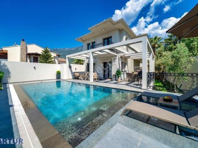 Fethiye Ovacık' Ta Turizm Belgeli Müstakil 450m2 Arsada Villa