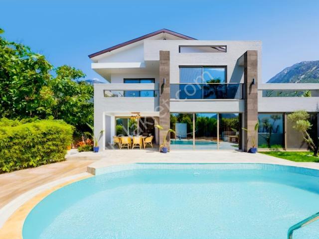 Fethiye Ölüdeniz Hisarönünde Satılık Lüx Havuzlu Eşyalı Villa