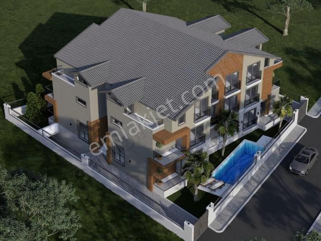 Fethiye Foçada Havuzlu, Otoparklı Satılık Emsalsiz Daireler