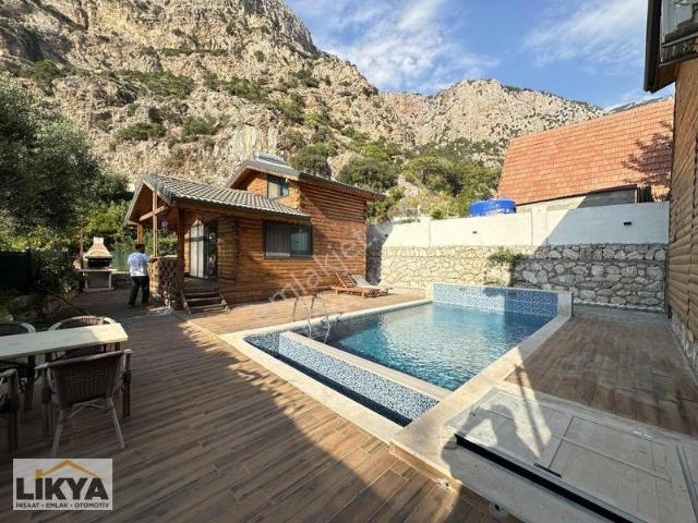 Fethiye Kıdrak Plajı Yakını 1+1 Dubleks Ahşap Müstakil Villa