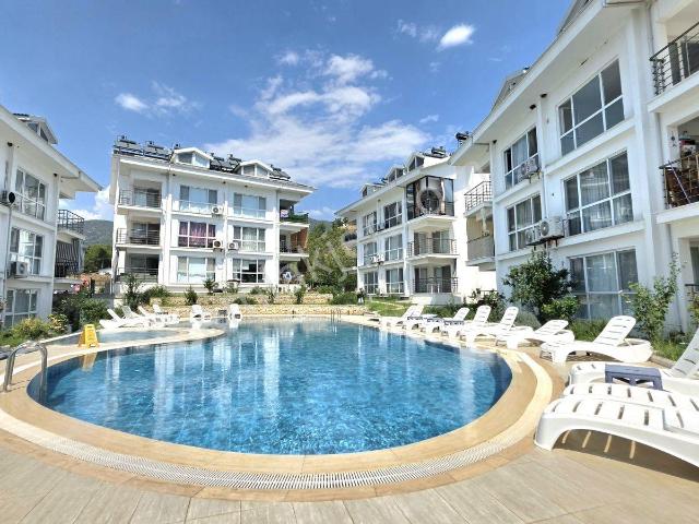 Fethiye Karaçulhada Satılık 2+1 80m2 Havuzlu Eşyalı Daire