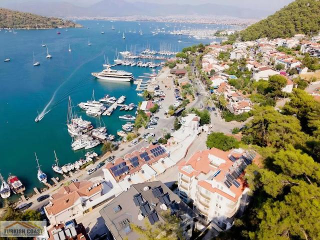 Fethiye Karagözlerde Marina Manzaralı 3+1 Dubleks Daire