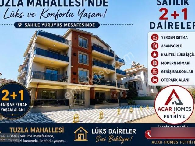 Fethiye Tuzla Mah Migros Arkasında 2+1 Yerden Isıtmalı