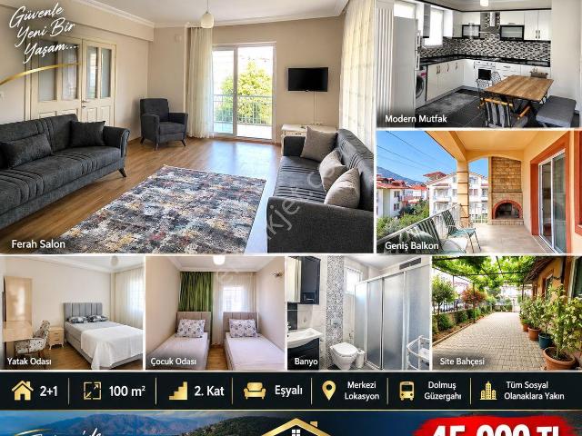 Fethiye Tuzla Mahallesinde Eşyali Kiralik 2+1 Daıre 2.kat