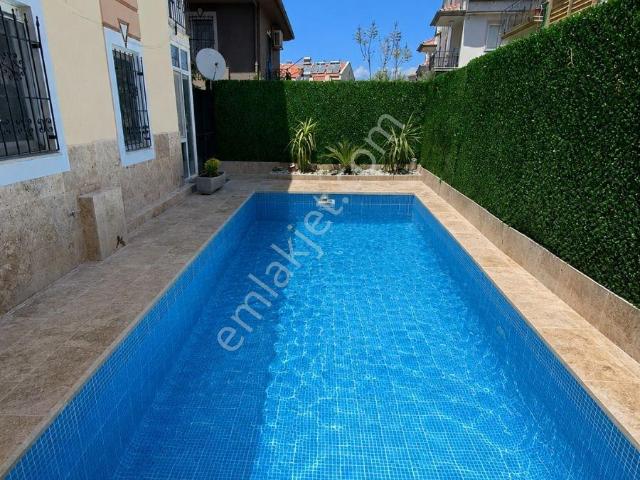 Fethiye Taşyaka Deliktaşta Satılık Havuzlu 2+1 Giriş Kat Daıre