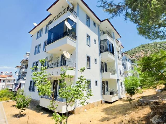 Fethiye Taşyaka'da Kiralık Geniş 2+1 100m2 Bahçe Katı Daire