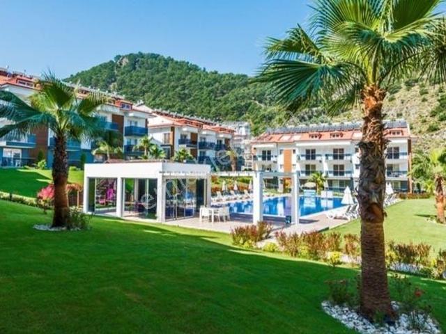 Fethiyede Elit Site İçerisinde Havuzlu Kısmi Eşyalı 3+1 Dubleks