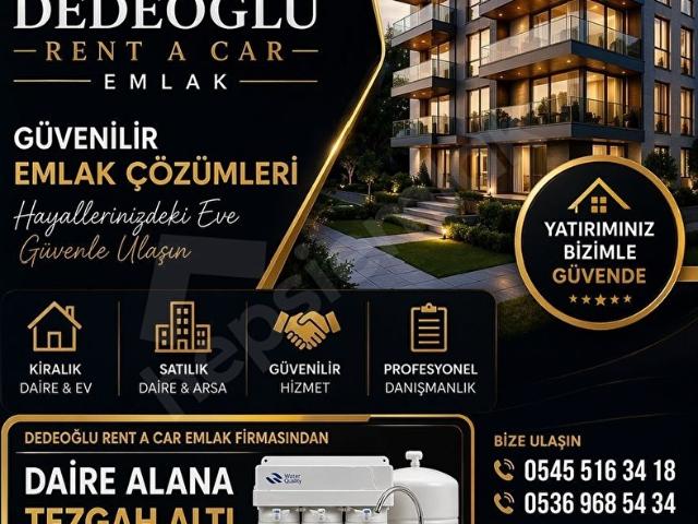 fevzi çakmak mahallesinde sıfır bahçe katı