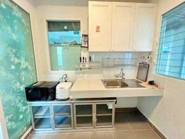 เฟอร์ฯ Villaggio บ้านเดี่ยว รพ.บางเสาธง 2.2 กม. บ้านเดี่ยว 2 ชั้น 3นอน 2น้ำ และเครื่องใช้ไฟฟ้าครบ ใกล้เอแบค บางนา 800 ม.50ตร.ว.160ตร.ม