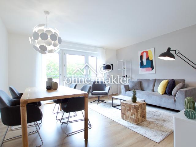 FFM Nordend Möblierte 3 Zimmer Wohnung, 65m2 + 10m2 /WG möglich