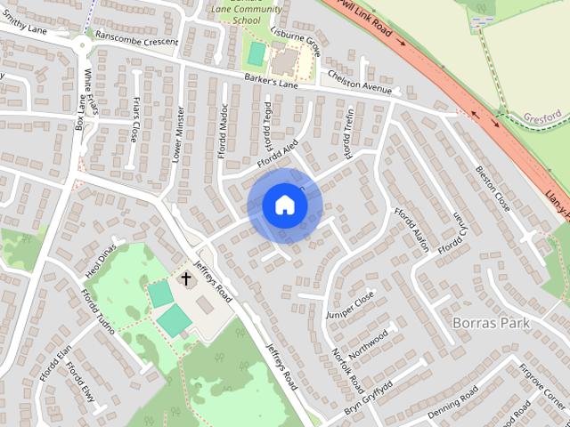 Ffordd Alun, Wrexham, LL12