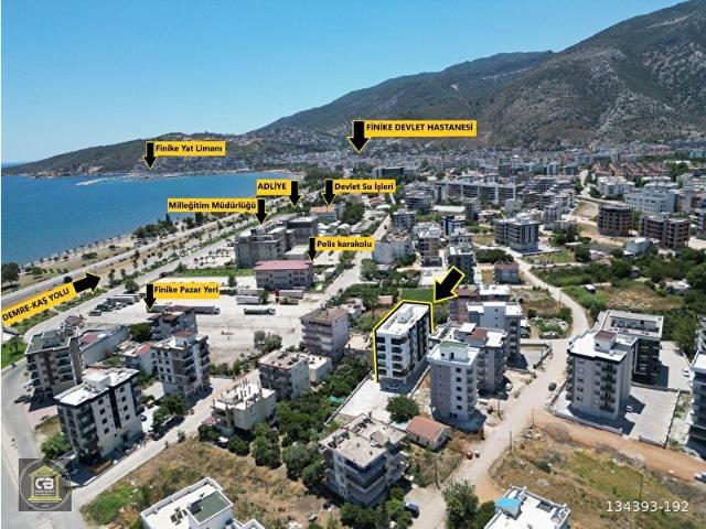 FİNİKE KUM MAH DENİZ MANZARALI SIFIR 2+1 85 m DAİRELER SATILIKTIR