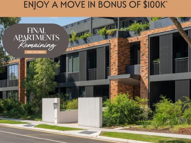 Final Apartments Remaining | Street Level North Facing Three Bedroom Apartment