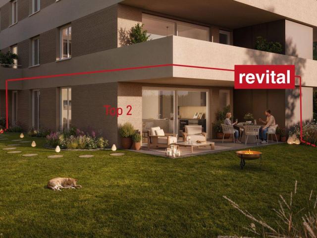 Finanzierung ab € 1.550 pro Monat 1A Lage von Lustenau Ruhige und Zentrale Gartenwohnung Top 2