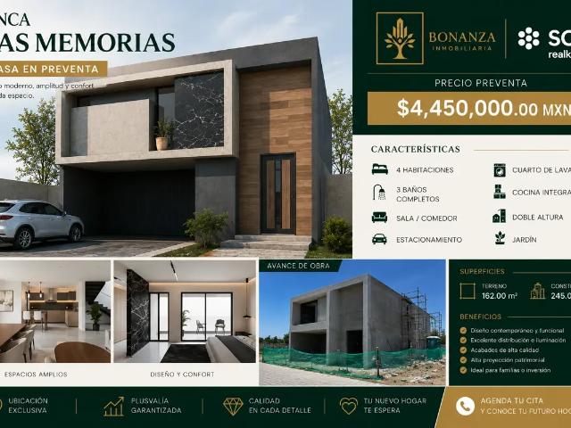 Finca las Memorias Atlixco, 4 habitaciones. $4,450,000