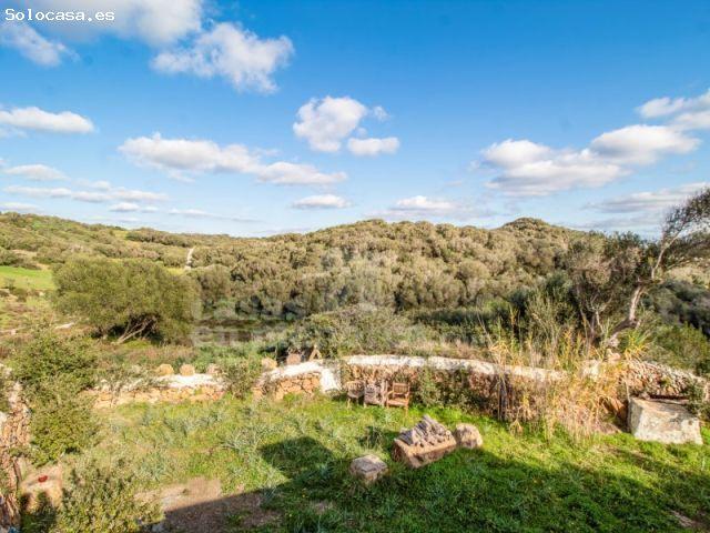 Finca menorquina con piscina a unos minutos de Es Grau