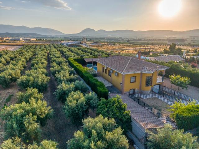 Finca privada en Andalucía con vivienda, piscina y 5 hectáre. 305m² Huetor Tajar