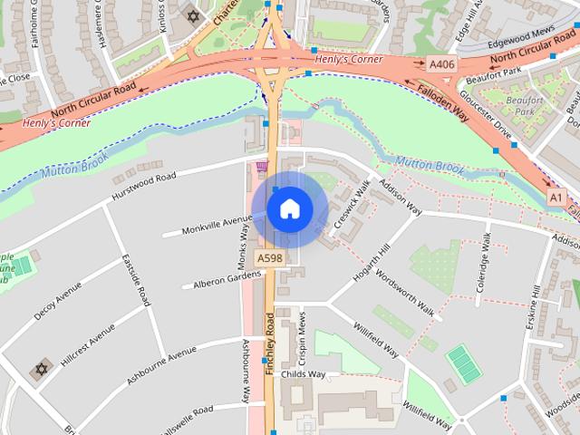Finchley Road, Temple Fortune