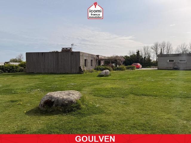 FINISTERE Goulven 29890 A VENDRE MAISON T4 3 CHAMBRES PLAIN PIED ANNEE 2000 DPE D PROCHE MER GARAGE IDEALEMENT SITUE
