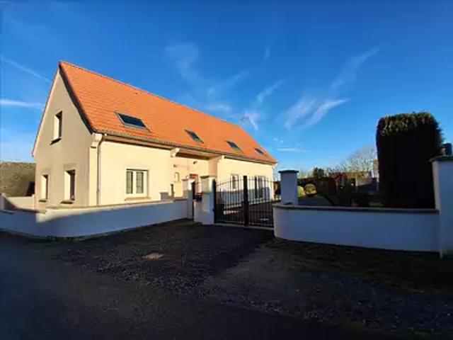 Fieulaine 02110 Achat / Vente maison 7 pièces t7 terrasse