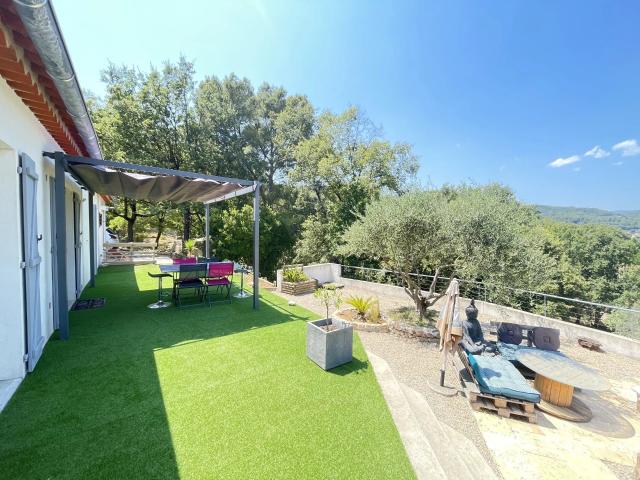 Figanières, cadre privilégié et vue dégagée Maison PP. 103m² Figanières