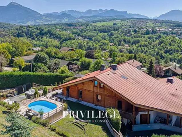 Fillinges 74250 Achat / Vente maison 12 pièces t12 piscine terrasse