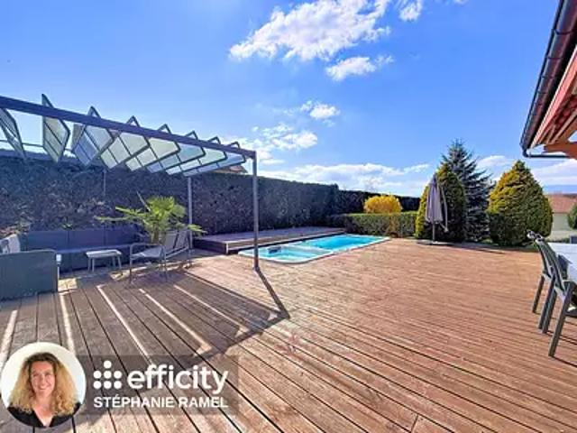 Fillinges 74250 Achat / Vente maison 5 pièces t5 piscine terrasse