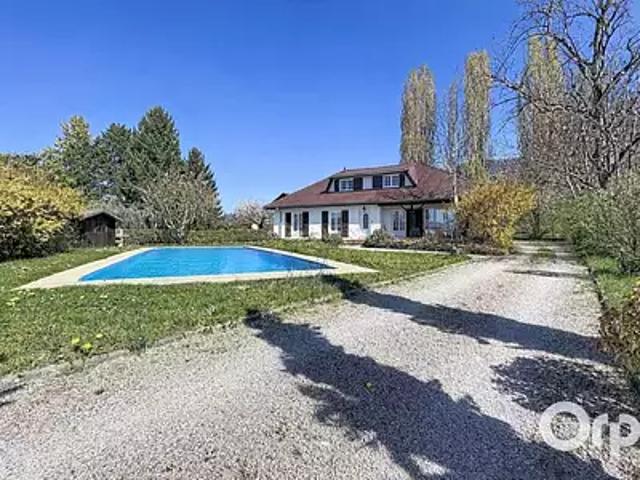 Fillinges 74250 Achat / Vente maison 7 pièces t7 piscine jardin