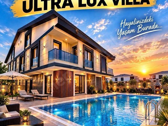 FIRSAT FİYATA DENİZ MANZARALI SATILIK 4+1 LÜX MÜSTAKİL HAVUZLU VİLLA