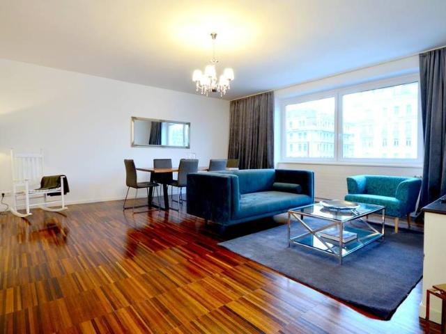 First class apartment with lovely decor and view directly over the Naschmarkt