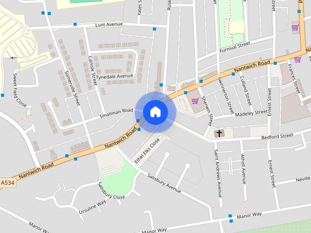 First Floor Flat, Nantwich Road, Crewe, CW2