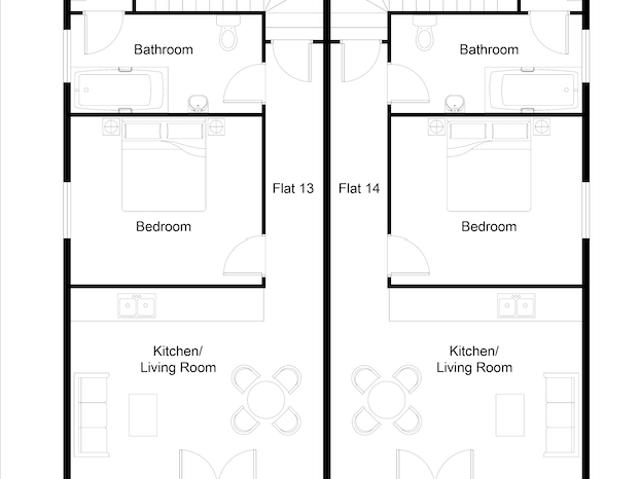First Floor Flat, Flat 14, 55/57 Cathedral Road, Cardiff CF11 9HD