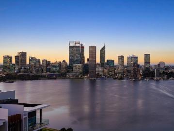 FIRST HOME OPEN THIS SATURDAY 1pm Luxury 2 Bedroom with Panoramic River & City Views