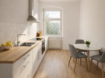 First occupancy after renovation – high quality furnished 1.5 room apartment in quiet location
