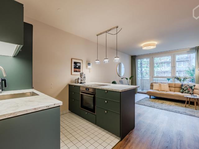 First Occupancy High Quality 1 Bedroom Apartment with Balcony in Prenzlauer Berg, Berlin Amsterdam Apartments for Rent