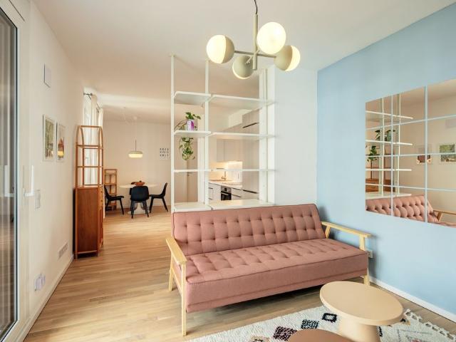First occupancy in new building in Munich East