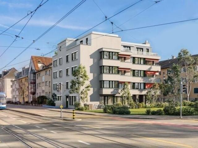 First occupancy of modern 3.5 room retirement apartments 60+ in Zurich Wiedikon