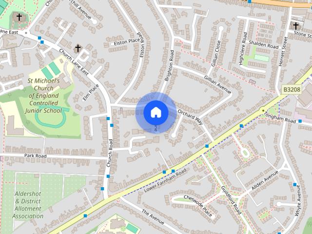 Fisher Lane, Aldershot, Hampshire, GU12